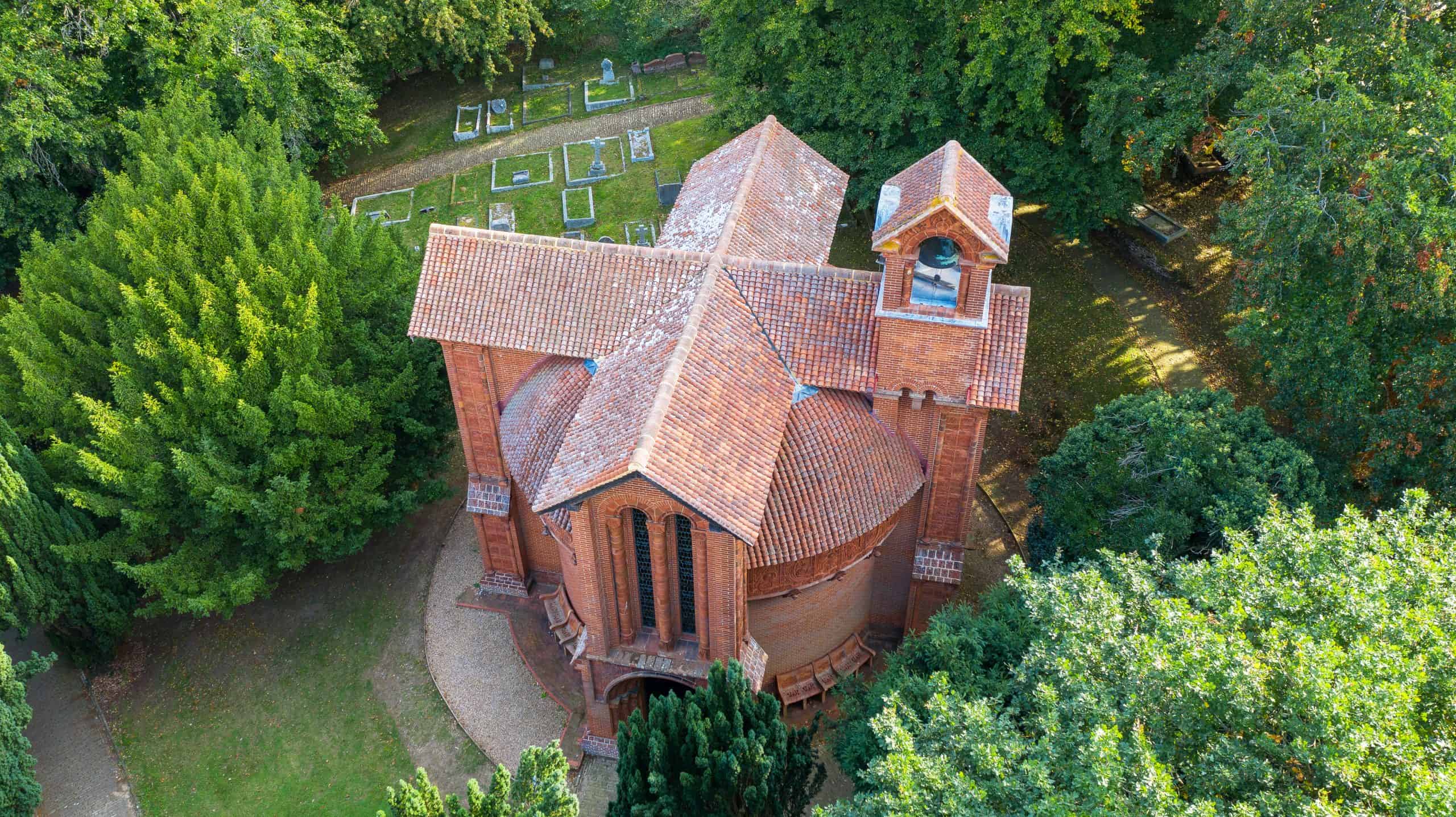 Drone Photography bell tower